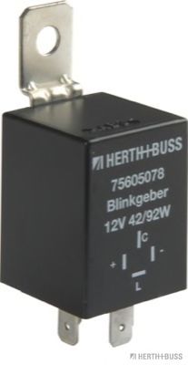 HERTH BUSS ELPARTS 75605078 -  Прерыватель указателей поворота| Прерыватель указателей поворота
